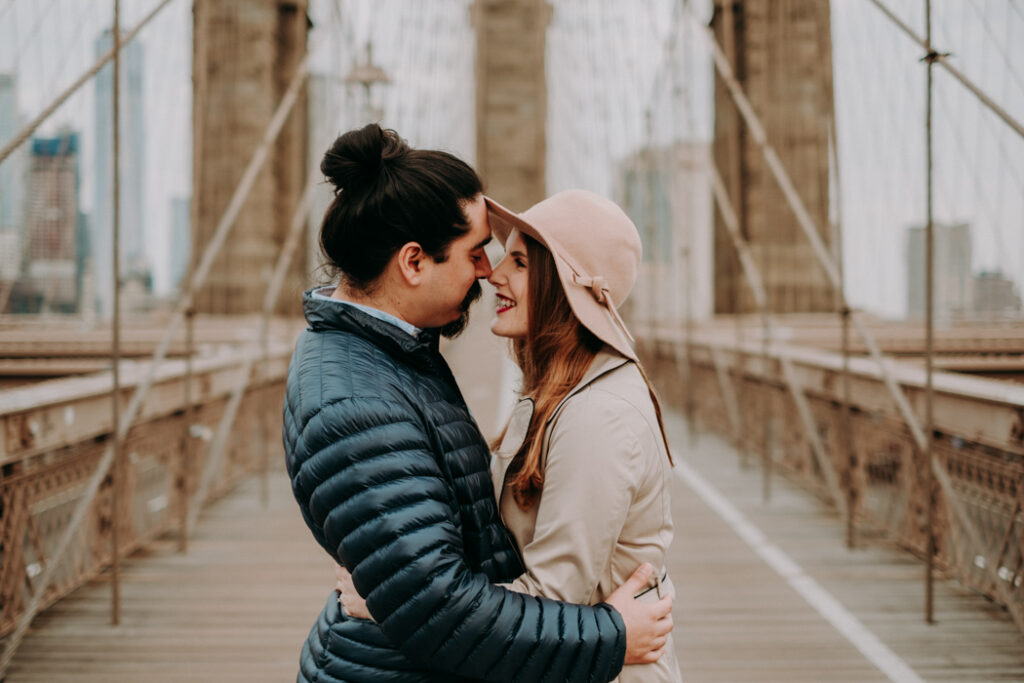 engagement session in new york city