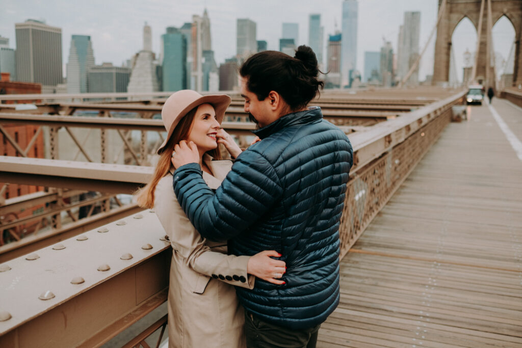 engagement session in new york city