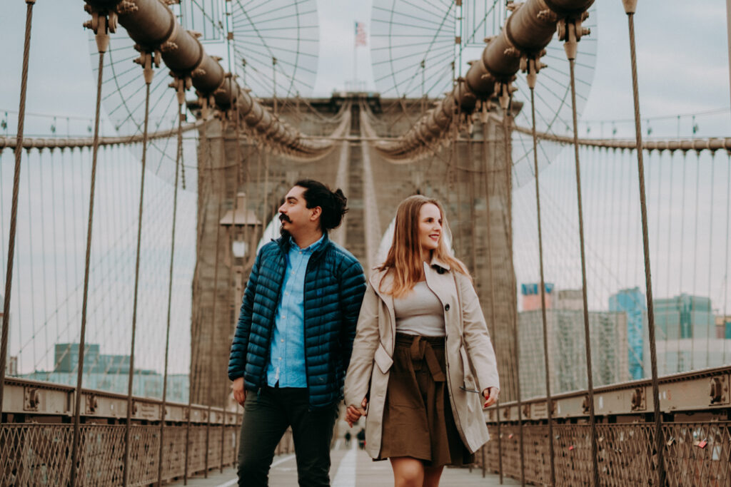 engagement session in new york city