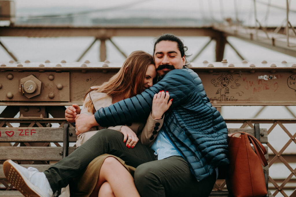 engagement session in new york city