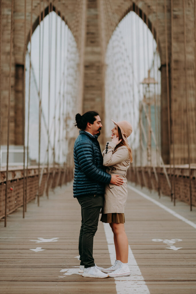 engagement session in new york city