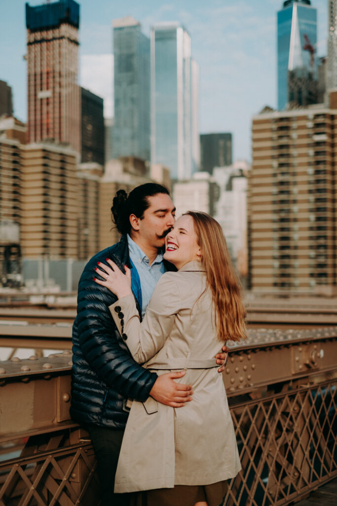 engagement session in new york city