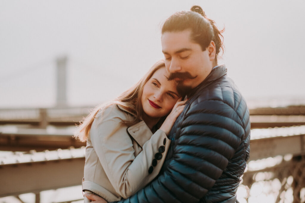 engagement session in new york city