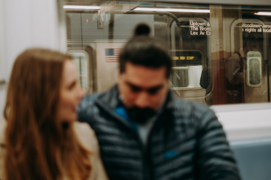 engagement session in new york city