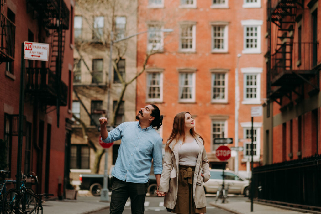 engagement session in west village