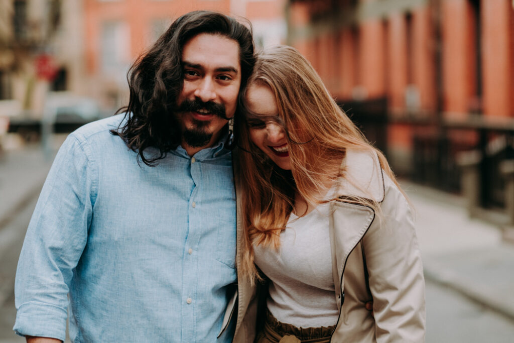 engagement session in west village