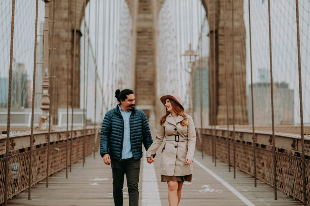 engagement session in new york city