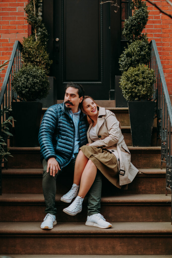 engagement session in west village