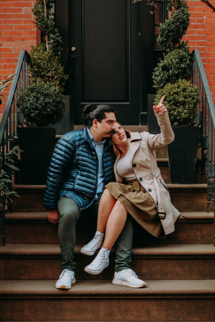 engagement session in west village
