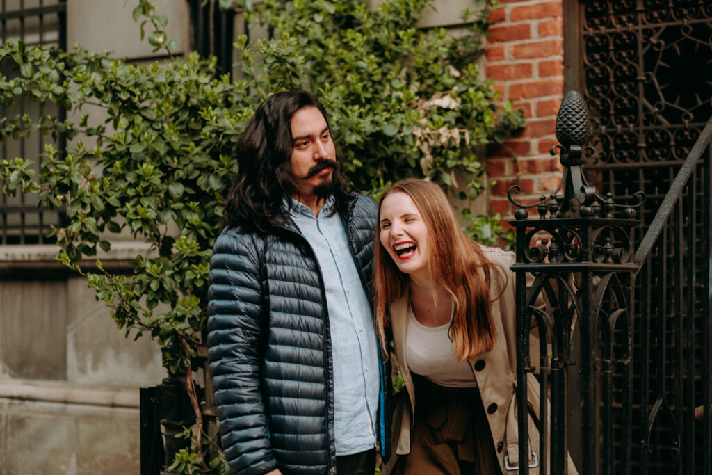 engagement session in west village