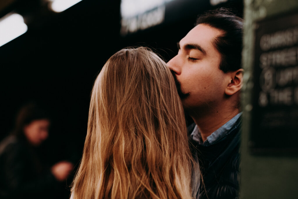engagement session in west village
