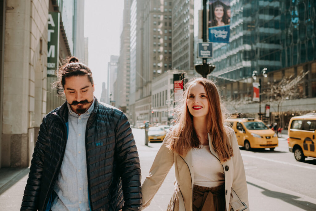 engagement session fifth avenue