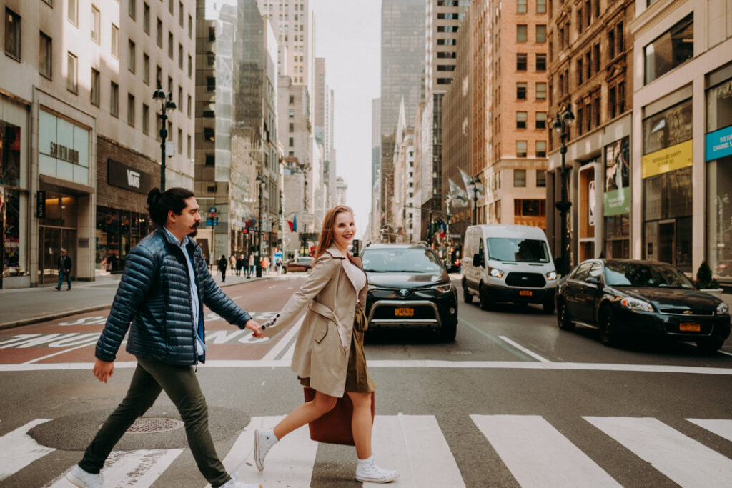 engagement session fifth avenue
