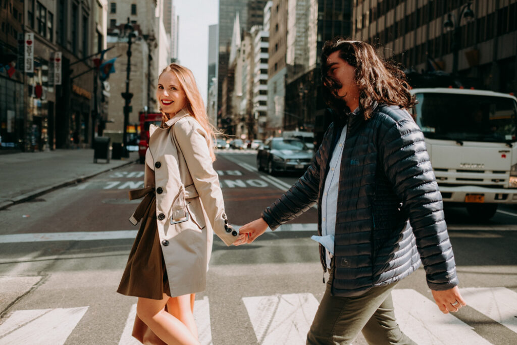 engagement session fifth avenue