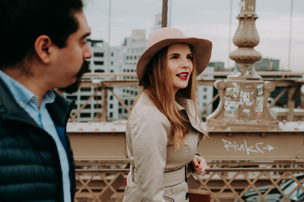 engagement session in new york city