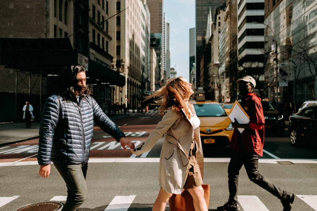 engagement session fifth avenue