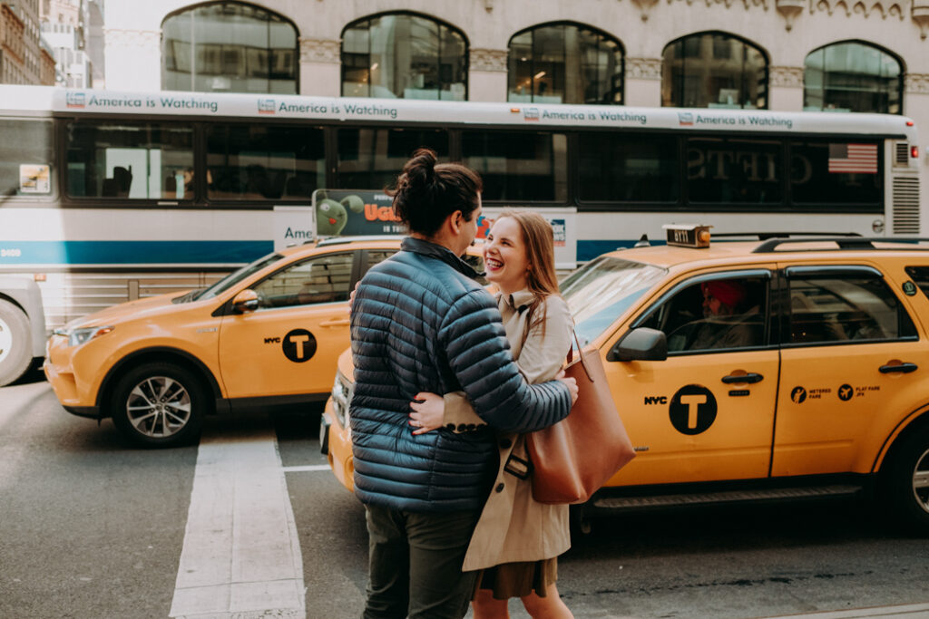 engagement session fifth avenue