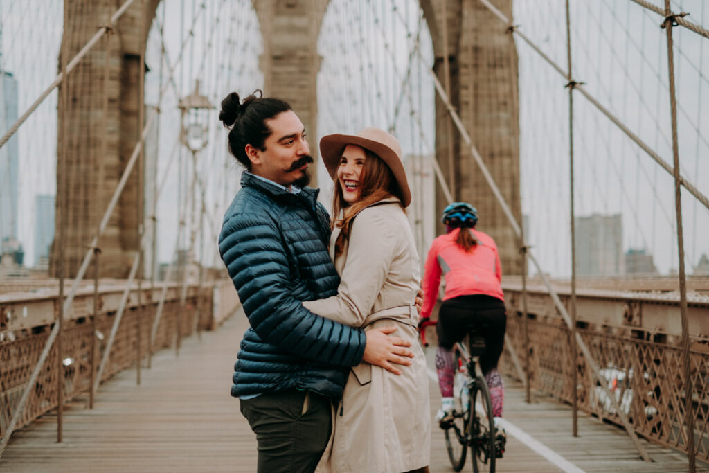 engagement session in new york city