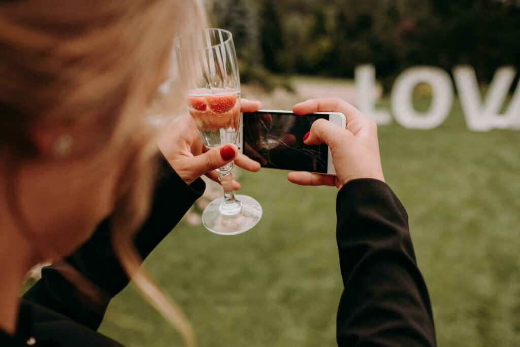 outdoor wedding in weranda home