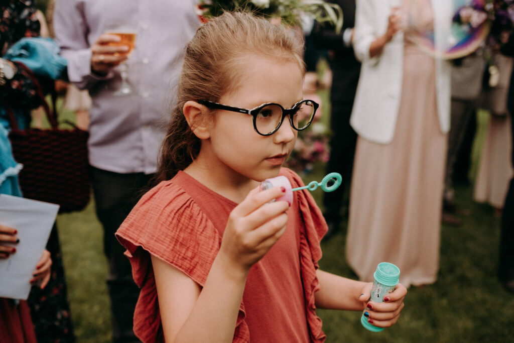 outdoor wedding in weranda home