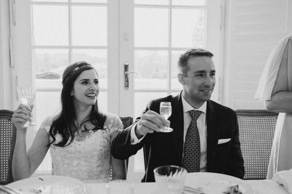 outdoor wedding in weranda home