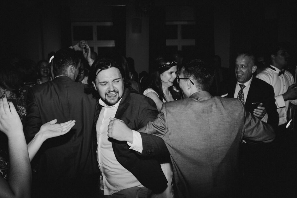 outdoor wedding in weranda home