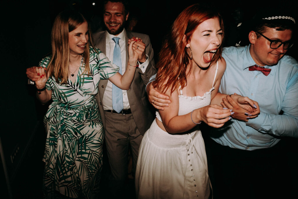 outdoor wedding in weranda home